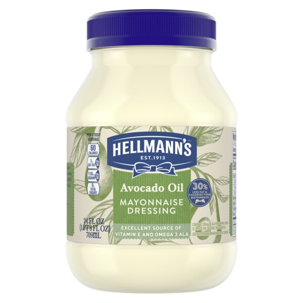 Hellmann's Mayonnaise Dressing Avocado Oil With A Hint Of Lime (24 oz