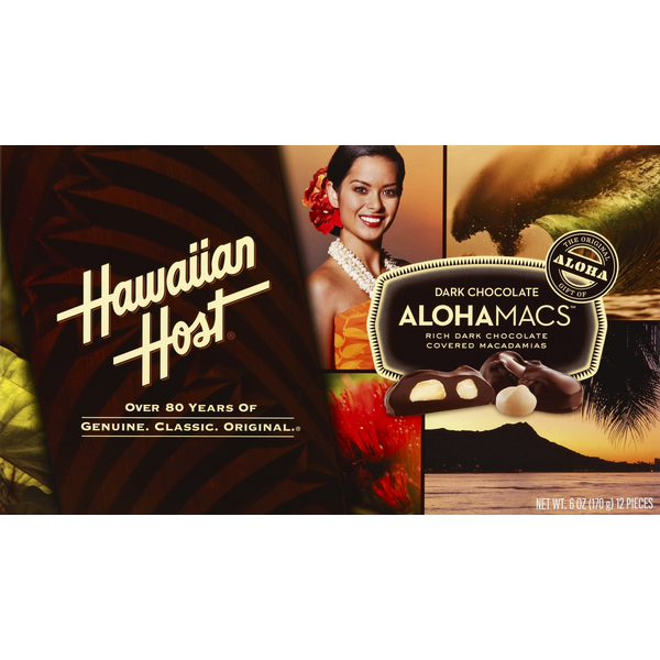 Hawaiian Host AlohaMacs, Dark Chocolate