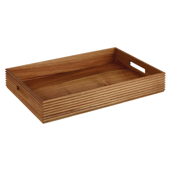 Crofton Acacia Tray, Curved Tray Same-Day Delivery or Pickup | ALDI