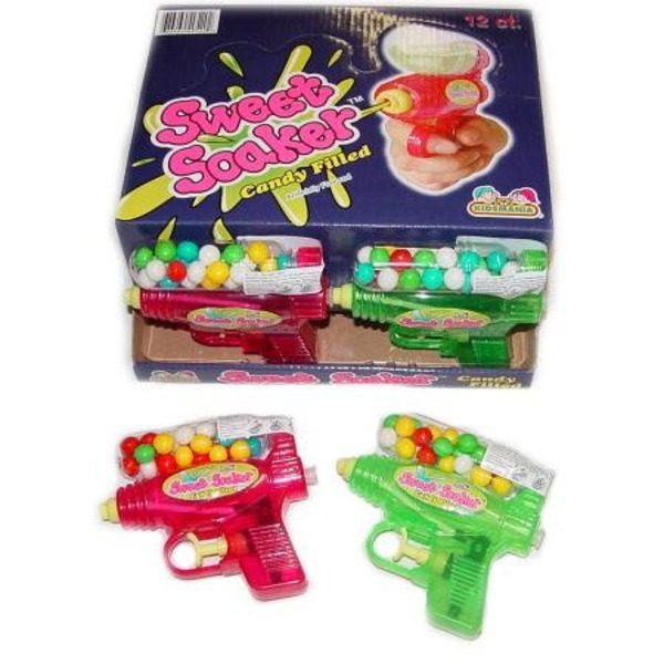Sweet Soakers - Candy Squirt Guns, .74 oz - 12ct