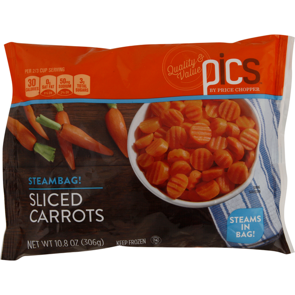 PICS Carrots, Sliced, Steambag Same-Day Delivery or Pickup