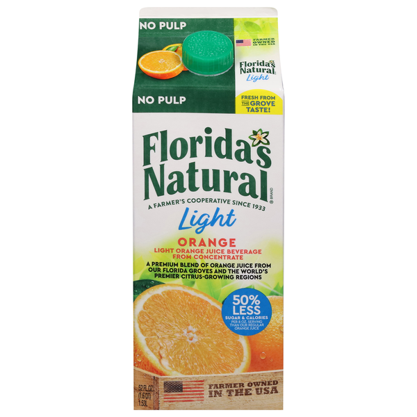 Florida's Natural Orange Juice, Light, No Pulp Same-Day Delivery