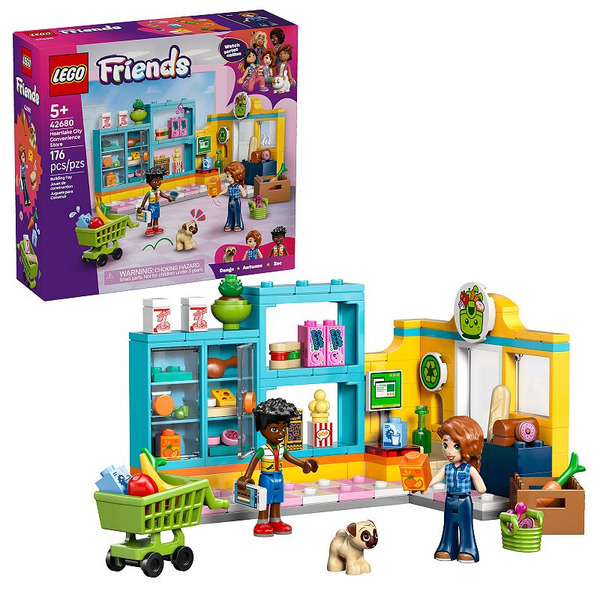 LEGO Kids' Friends Heartlake City Convenience Store 176-Piece Building Toy Set