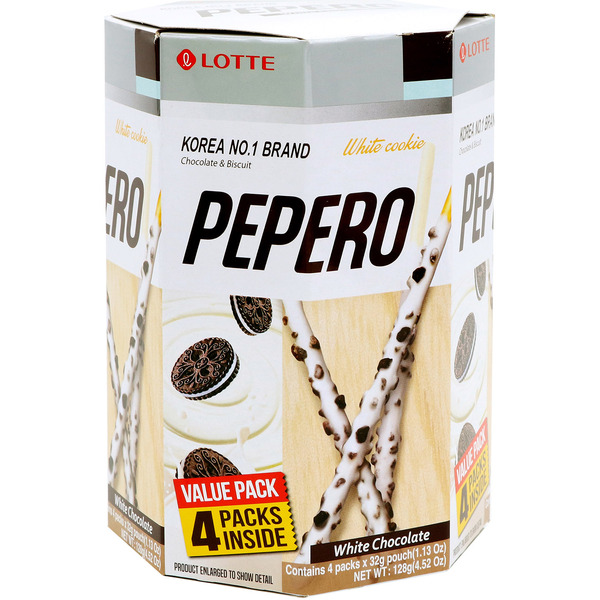 Lotte Multi Pack Pepero White Cookie