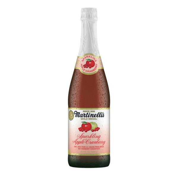 Kroger Martinelli's Sparkling Apple Cranberry 100 Juice SameDay