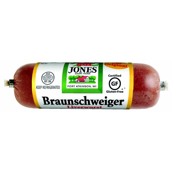 Jones Dairy Farm Braunschweiger Liverwurst (8 oz) from Kroger - Instacart