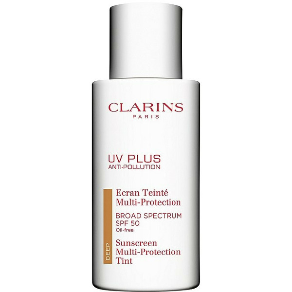 Clarins UV Plus Anti-Pollution Antioxidant Tinted Face Sunscreen SPF 50