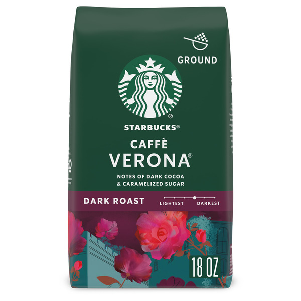 Starbucks Caffè Verona Dark Roast Ground Coffee