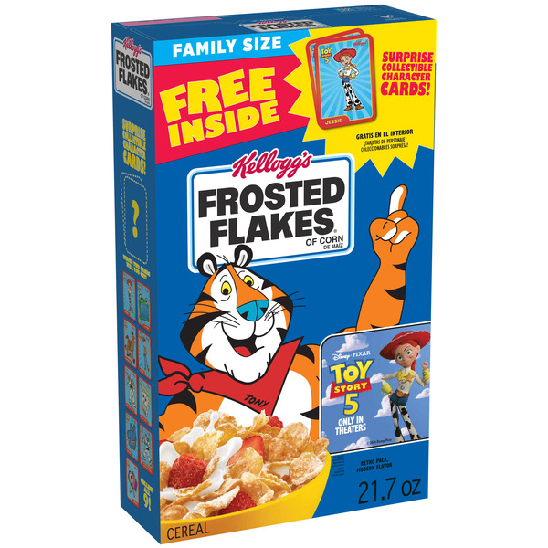Kellogg's Breakfast Cereal, Fat Free, Family Size