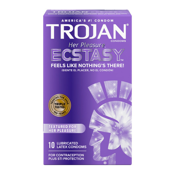 latex condoms oil lubricants Trojan Enz Armor Spermicidal Lubricated Condoms - 12 Count main image 0