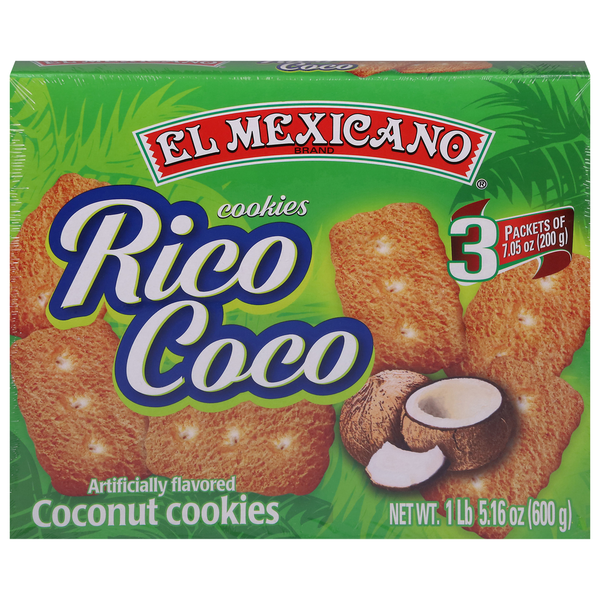 El Mexicano Coconut Cookies, Rico Coco Same-Day Delivery or Pickup