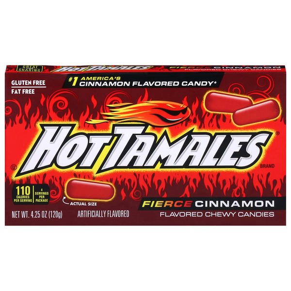 HOT TAMALES® Fierce Cinnamon Chewy Candies