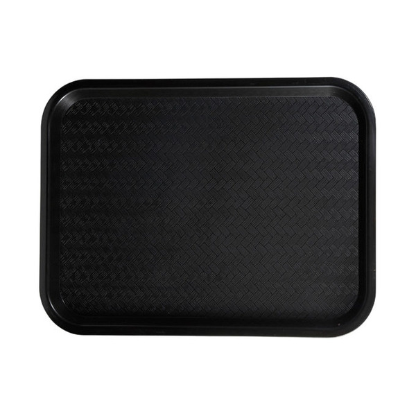 Winco - High Quality Plastic Cafeteria Tray, Black, 14 x 18 - 1 Ct.