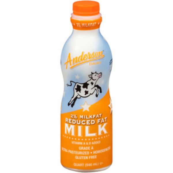 Anderson Dairy Reduced Fat Milk