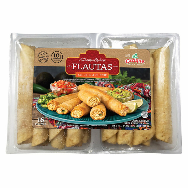 Costco Authentic Kitchen Chicken & Cheese Flautas SameDay Delivery or