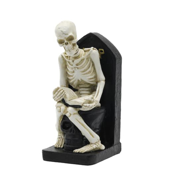 Ashland Skeleton Reading Tabletop Decor