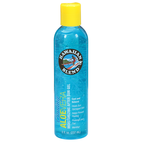 Hawaiian Blend After Sun Gel, Aloe Vera, Moisturizing Same-Day