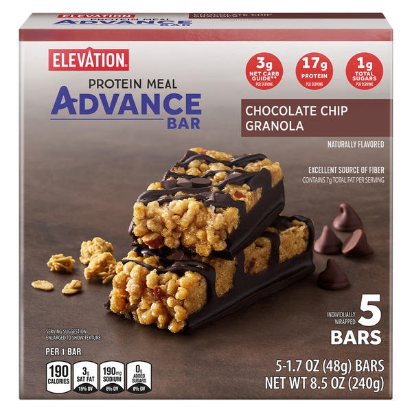 Elevation Advance Meal Bar - Chocolate Chip Granola