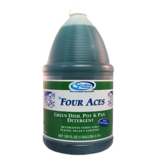 Skyline - Four Aces Green Dish Soap - gallon