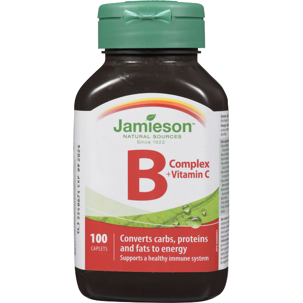 Rexall Jamieson Vitamin B Complex With Vitamin C Caplets Same-Day ...