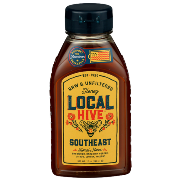 Local Hive Southeast Raw Unfiltered Honey