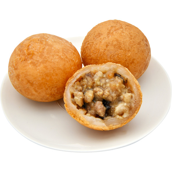 Hot Sweet Rice Ball With Meat
