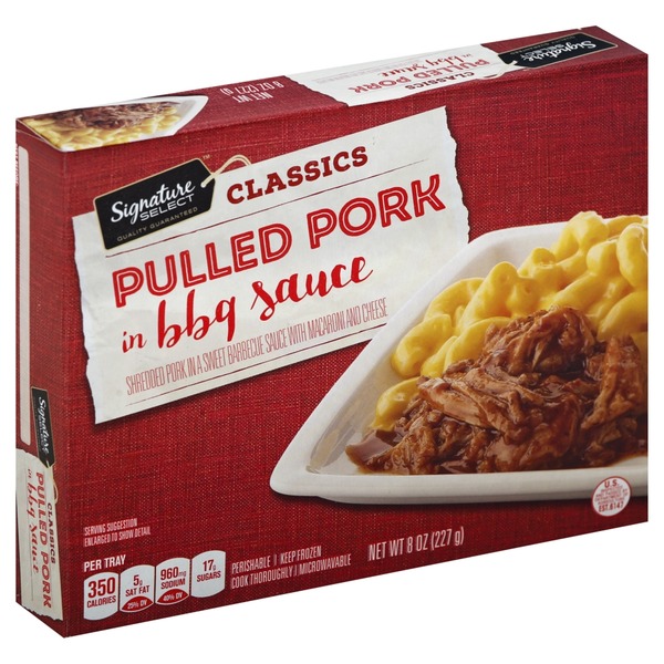 Signature Kitchens Pulled Pork In Bbq Sauce Shredded Pork In A Sweet