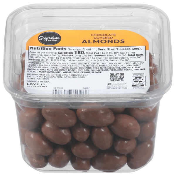 Signature SELECT Almonds, Chocolate Covered