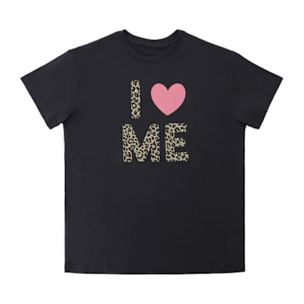 Social Icons I Heart Me Graphic Tee