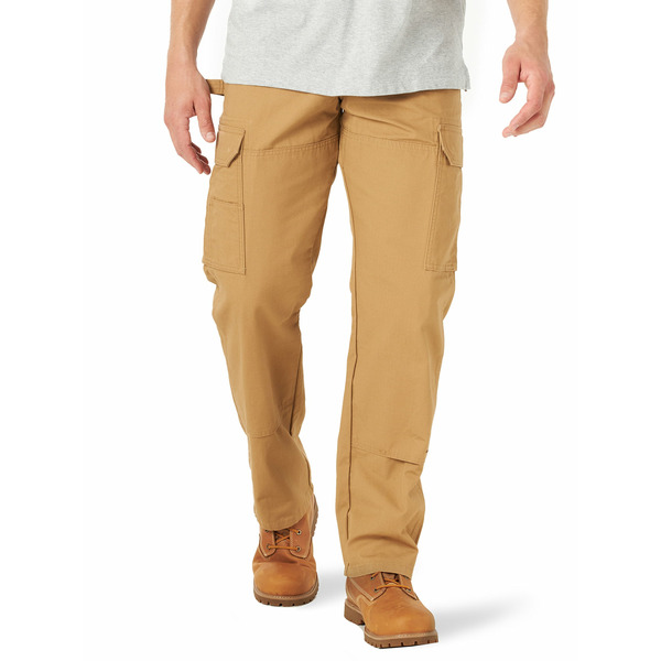 Walmart Wrangler Men's Workwear Ranger Cargo Pant Rawhide Same