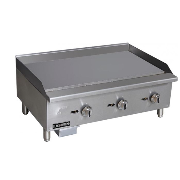 Qualite - 36" Griddle, Natural Gas