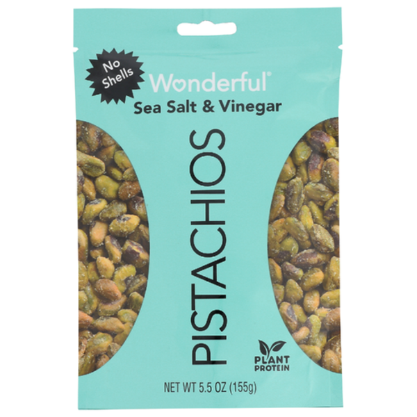 Wonderful No Shells Sea Salt & Vinegar Pistachios