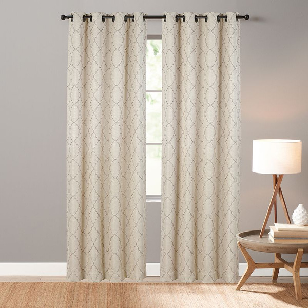 Sonoma Goods For Life ® 2-Pack Finley Blackout Curtains, Natural Linen