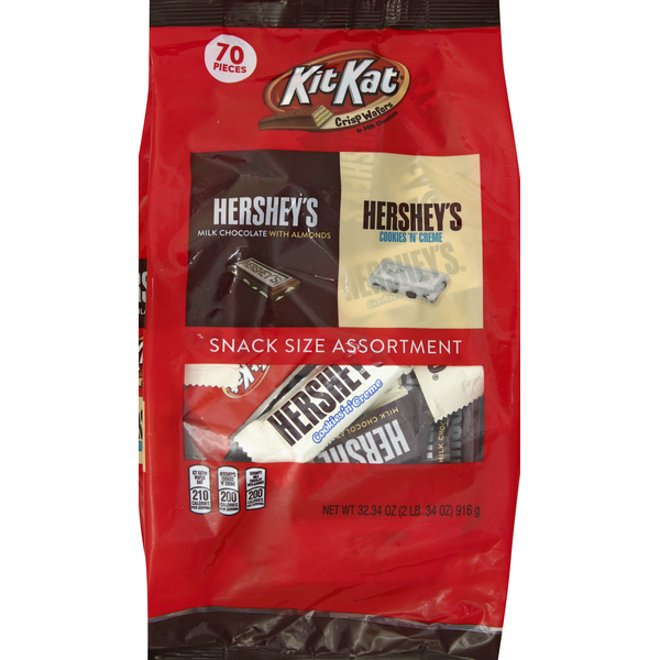 Hershey's Candy, Snack Size, Assortment (32.34 oz) Instacart