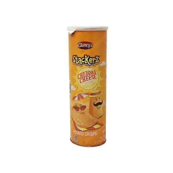 Clancy's Stackerz Cheddar Cheese Potato Crisps (5.5 oz) Instacart