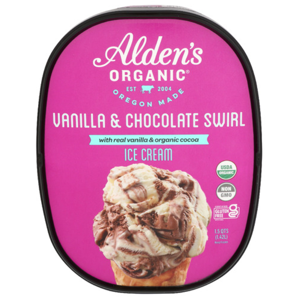 Sprouts Farmers Market Alden’s Organic Vanilla & Chocolate Swirl Same