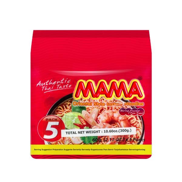 Mama Shrimp Flavor Tom Yum Oriental Style Instant Noodles Same-Day