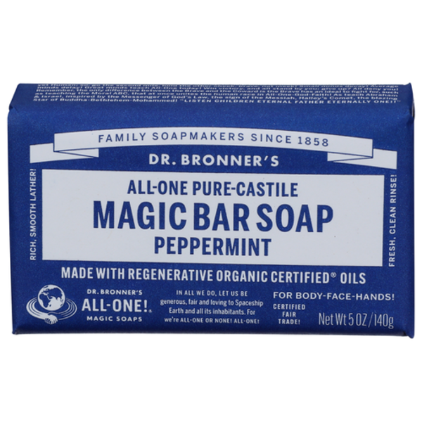 Dr. Bronner's Peppermint Bar Soap