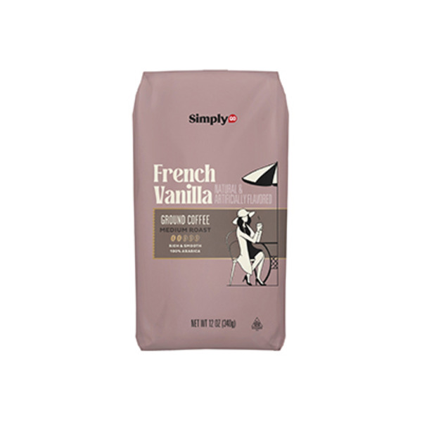 Simplygo French Vanilla Ground Coffee