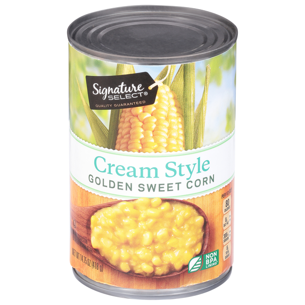 Signature SELECT Sweet Corn, Golden, Cream Style