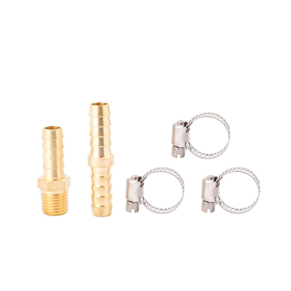Kobalt 1/4-in Brass/Stainless Steel Fitting 5 -pc