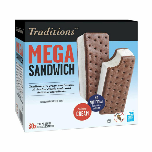 Originale Mega Vanilla Ice Cream Sandwich