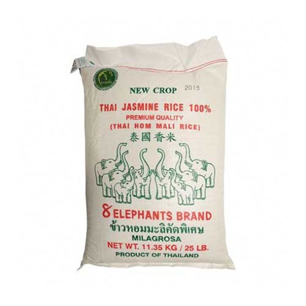 Three Elephants Rice 8 Elephants Thai Jasmine Rice Same-Day Delivery | HMart