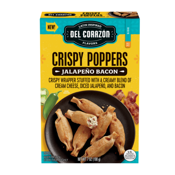 Del Corazón Crispy Poppers - Jalapeño Bacon Same-Day Delivery or