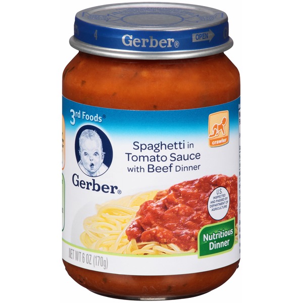 gerber beef baby food