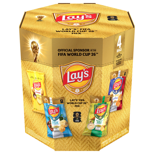 Lay's Fifa World Cup 26 Variety Pack, 31 oz Same-Day Delivery | Costco