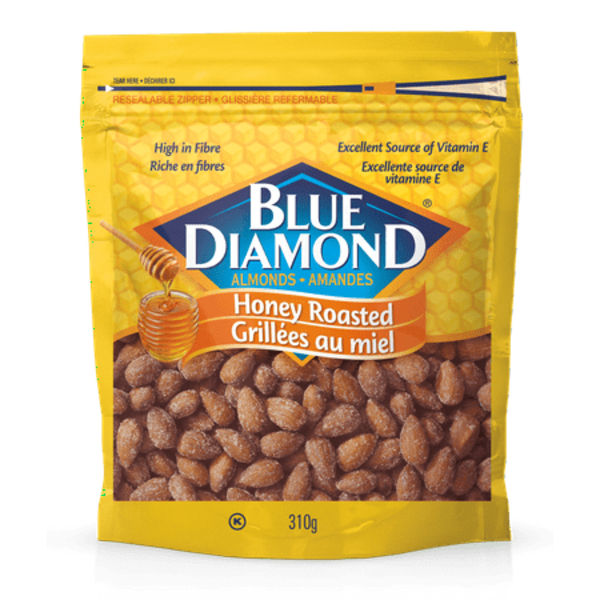 Walmart Blue Diamond Honey Roasted Almonds Same-Day Delivery | Instacart