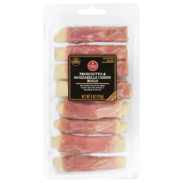 Primo Taglio Prosciutto & Mozzarella Rolls