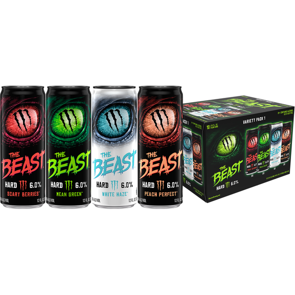 The Beast Variety Pack, 6% ABV Same-Day Delivery or Pickup
