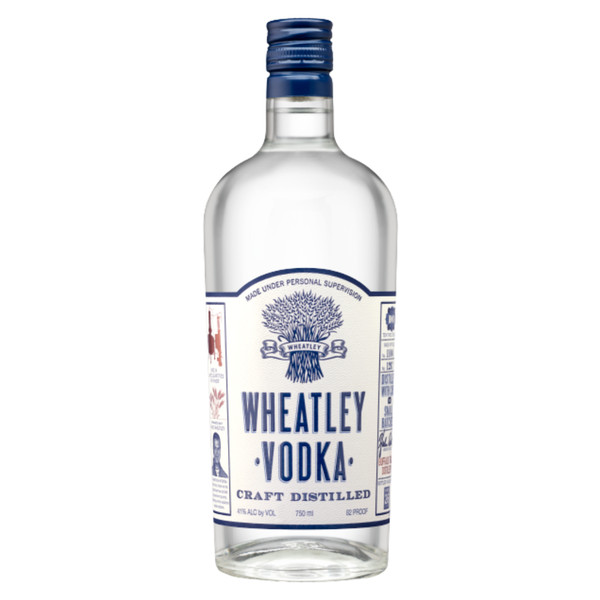 Wheatley Vodka Vodka, 750ml Glass Bottle, 41% ABV Same-Day